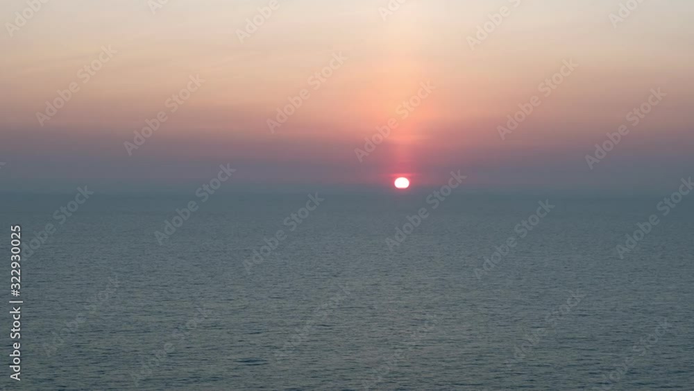 sunset sun light coastline 4k timelapse india sunset sun light coastline 4k timelapse india