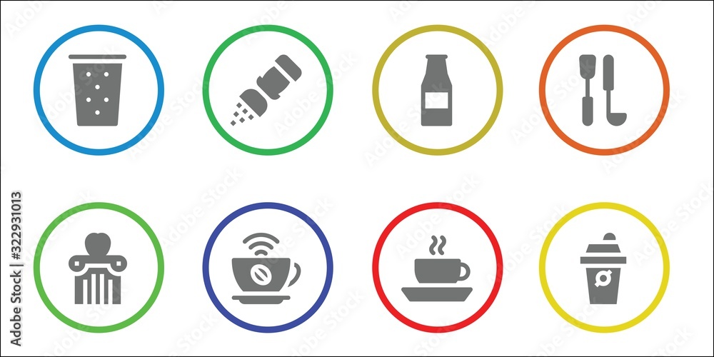 taste icon set