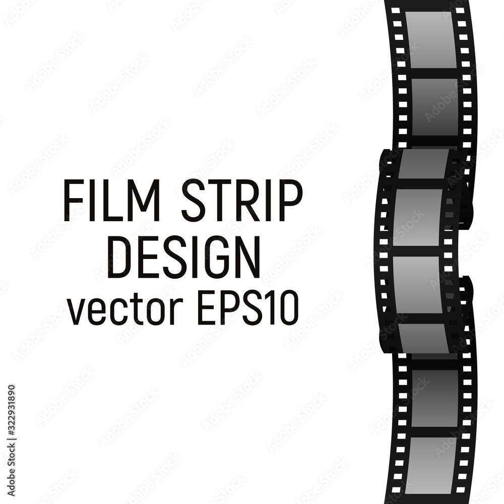 Film strip design.