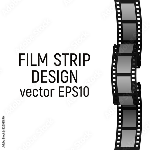 Film strip design.
