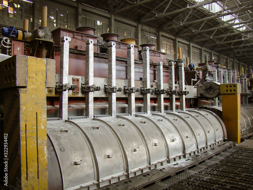 Принти на полотні Furnaces annealed anode