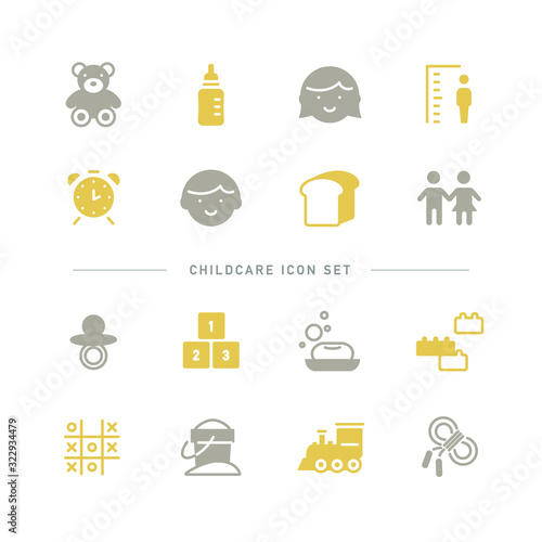 CHILDCARE ICON SET