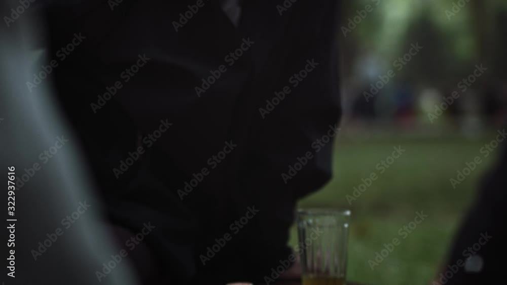 Handheld view of Vietnamese senior man playing board game. Shot with RED helium camera in 8K Handheld view of Vietnamese senior man playing board game. Shot with RED helium camera in 8K