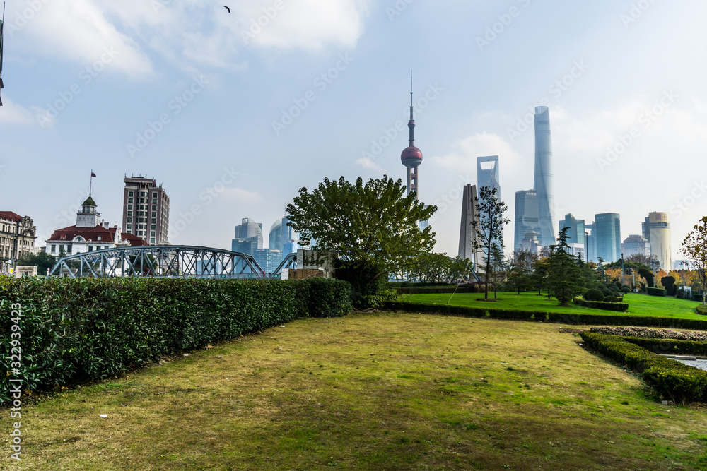 Obraz premium China Shanghai City Scenery