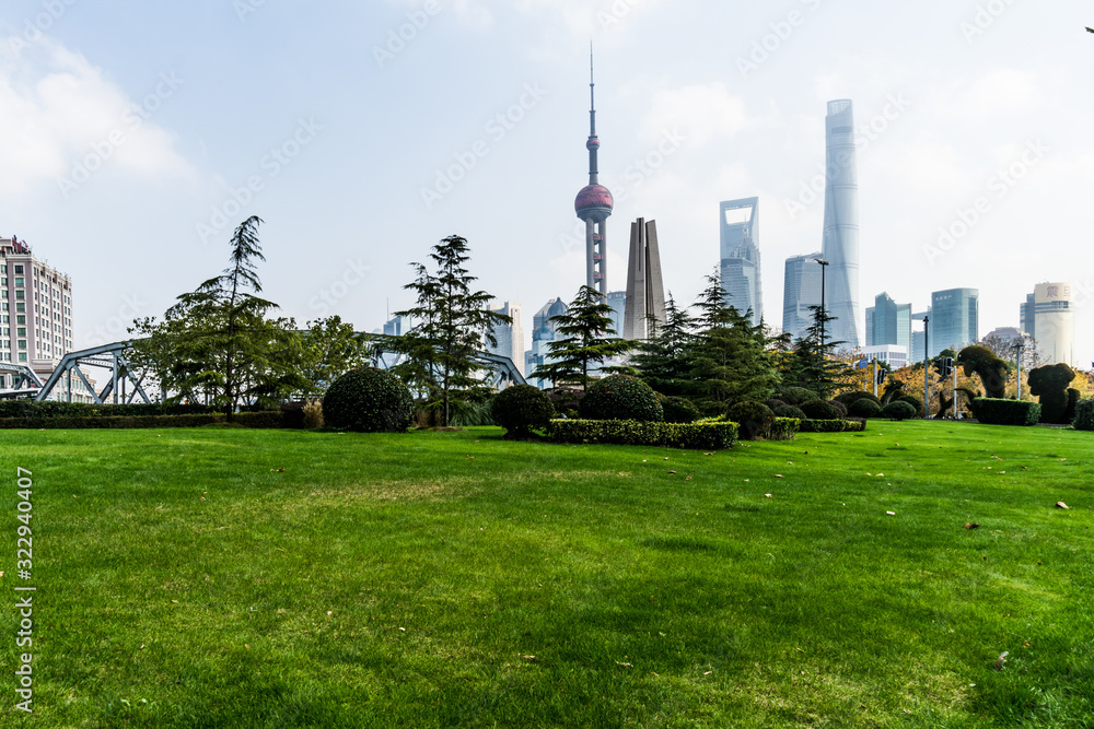 Obraz premium China Shanghai City Scenery