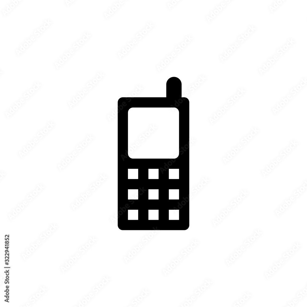 mobile phone icon vector EPS10 illustration mobile phone icon vector EPS10 illustration