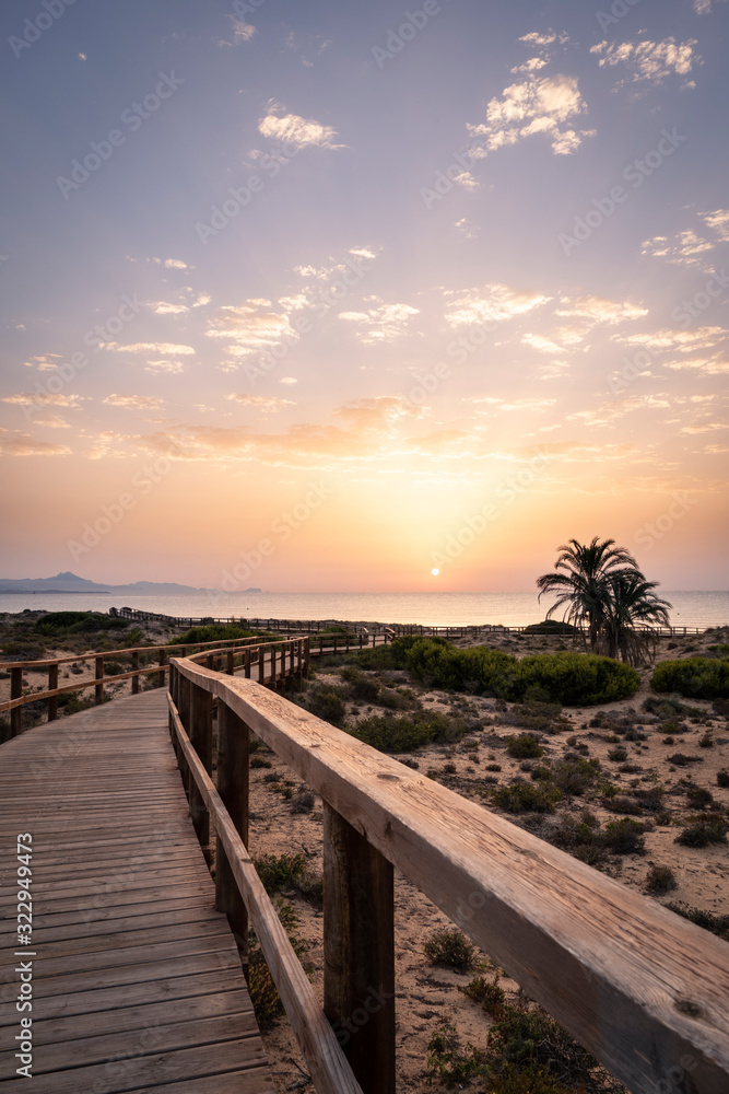 Alicante Beach Sunrise