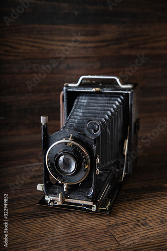 Antique medium range camera