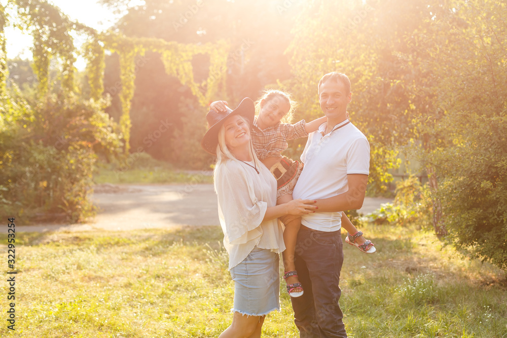 Fototapeta premium beautiful little girl in cowboy hat