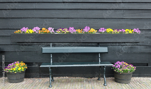 flowers in a box