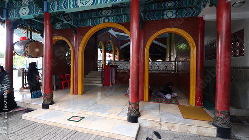 The Cheng Ho Mosque in Surabaya is a Chinese Muslim nuance, Surabaya, East Java Indonesia, photo
