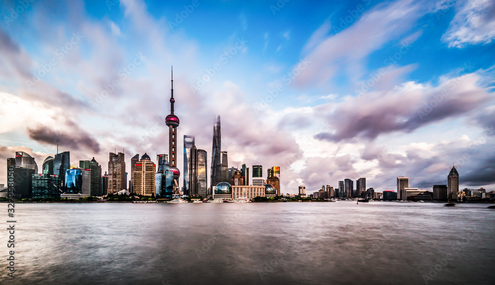 Obraz premium China Shanghai City Scenery