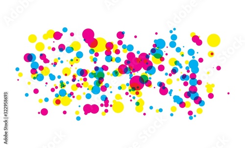 Abstract metaball background