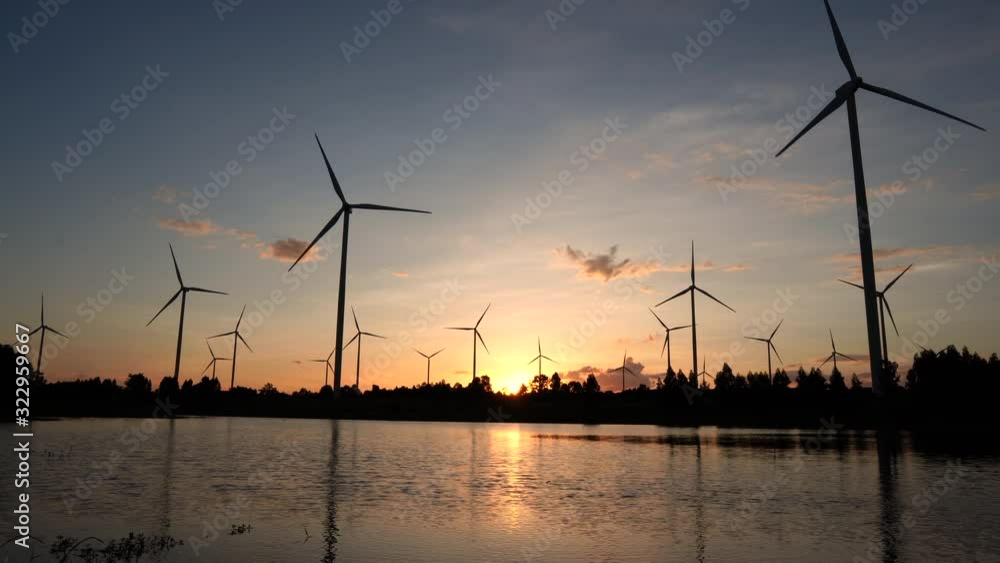 Aerial 4k, aerial, aerial view, alternative, clean, concept, development, eco, ecologview of Wind turbines Energy Production- 4k aerial shot on sunset. 4k drone footage turbines at sunrise with clouds Aerial 4k, aerial, aerial view, alternative, clean, concept, development, eco, ecologview of Wind turbines Energy Production- 4k aerial shot on sunset. 4k drone footage turbines at sunrise with clouds