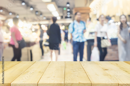 Photography food center blurred background
