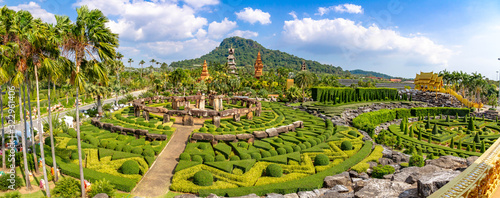 Nong Nooch Tropical Botanical Garden in Pattaya,  Thailand 