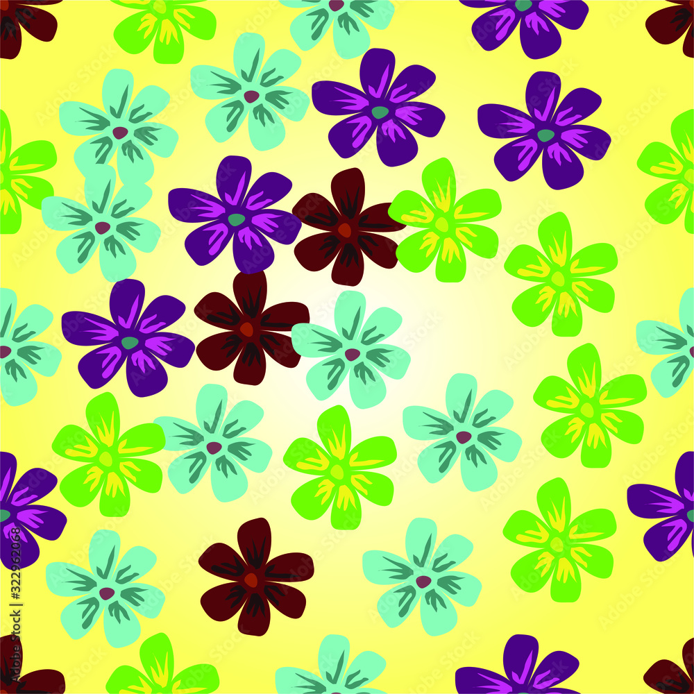 seamless floral pattern with flowers seamless floral pattern with flowers