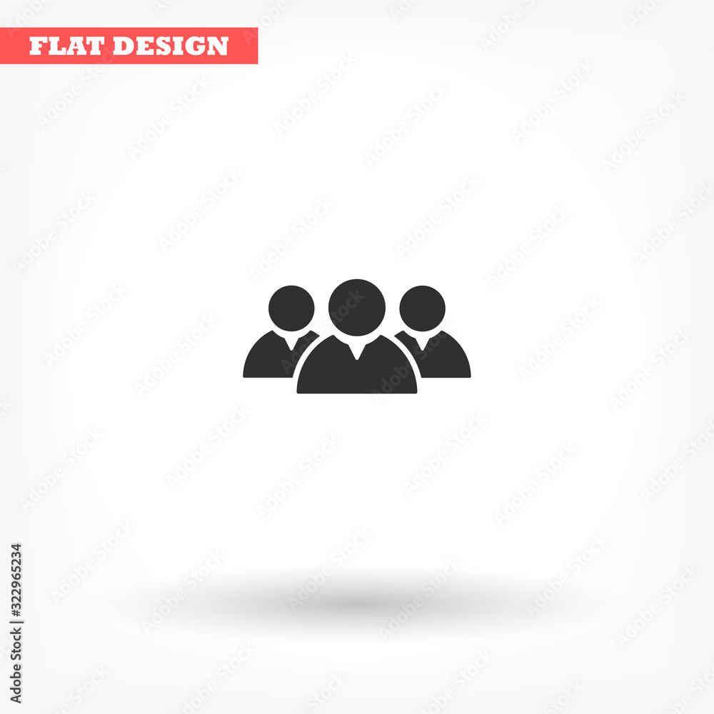 Human vector icon , lorem ipsum Flat design Human vector icon , lorem ipsum Flat design