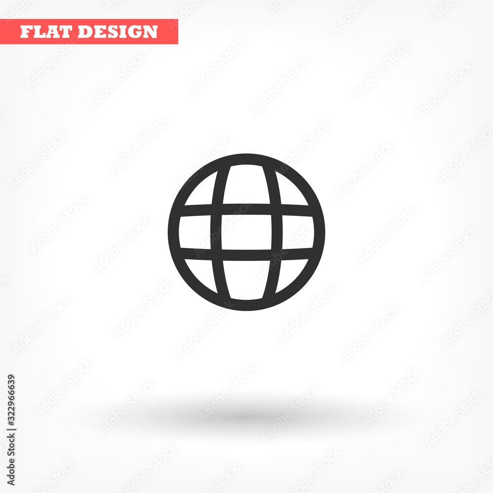 Planet vector icon , lorem ipsum Flat design Planet vector icon , lorem ipsum Flat design