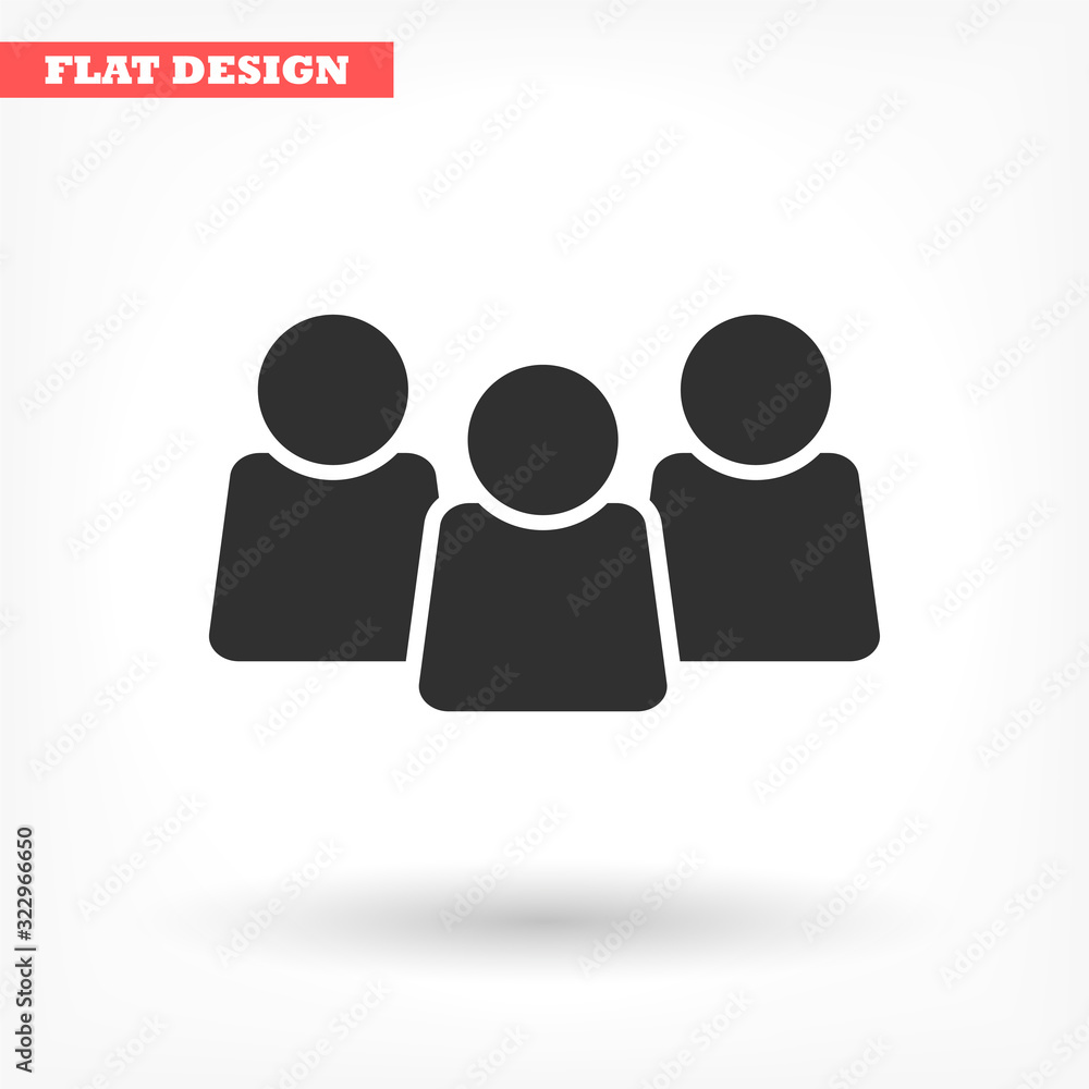 Human vector icon , lorem ipsum Flat design Human vector icon , lorem ipsum Flat design