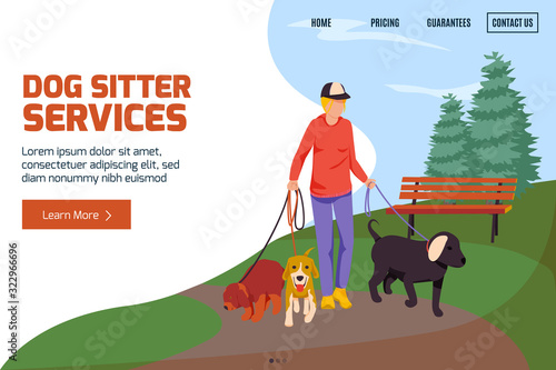 Dog Sitter Service Website