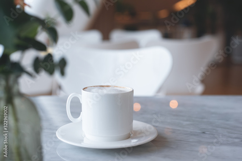 Coffee on table