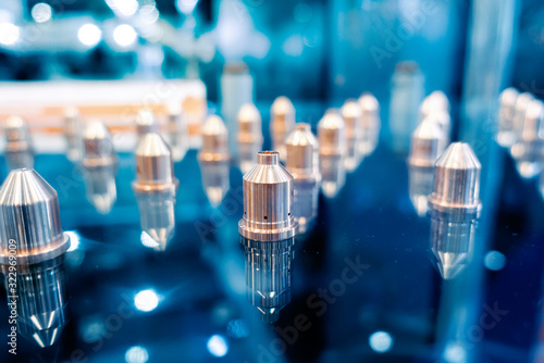 Foto Consumables for Plasma Cutting Systems. Laser nozzles