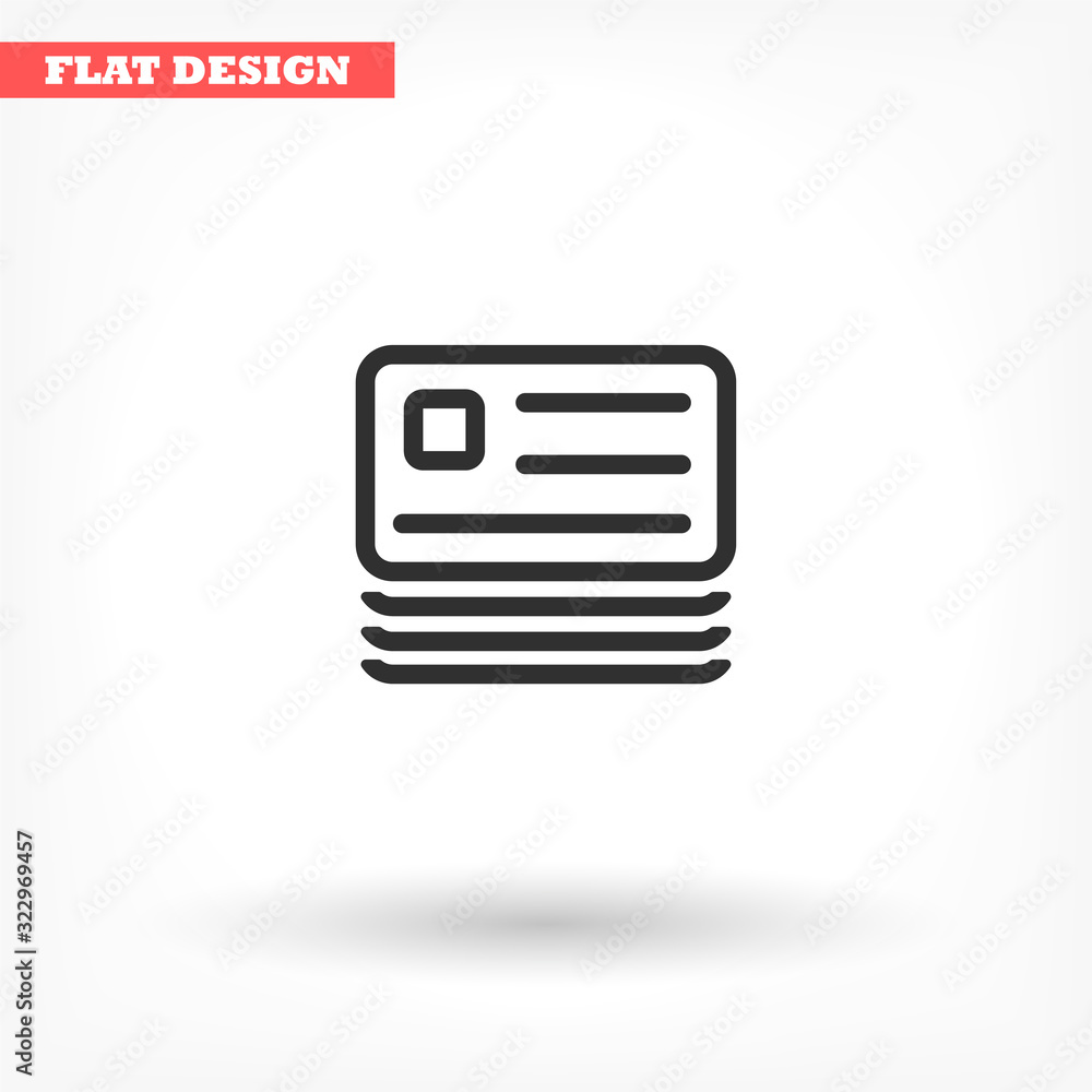 Vector icon documents , lorem ipsum Flat design Vector icon documents , lorem ipsum Flat design