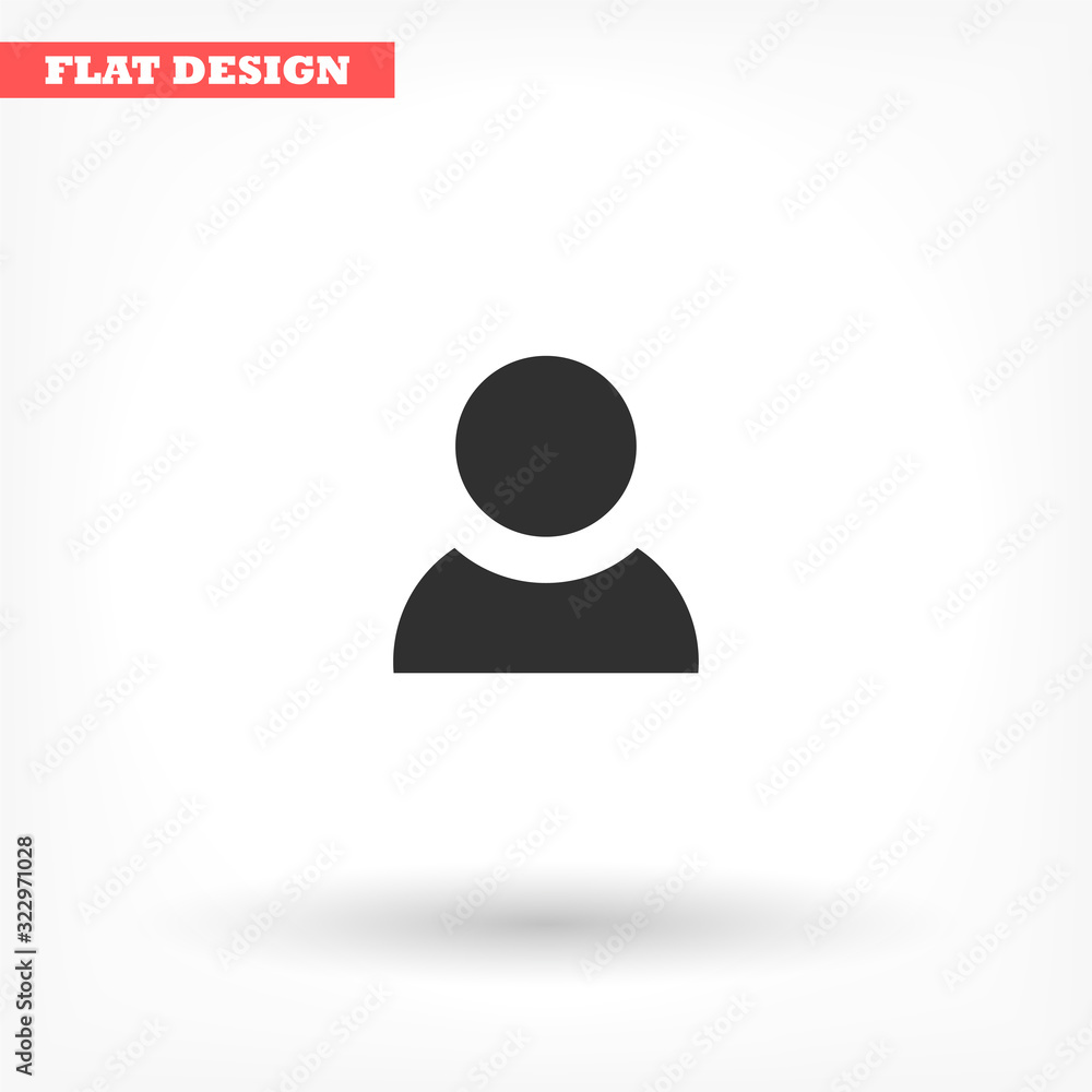 People vector icon , lorem ipsum Flat design People vector icon , lorem ipsum Flat design