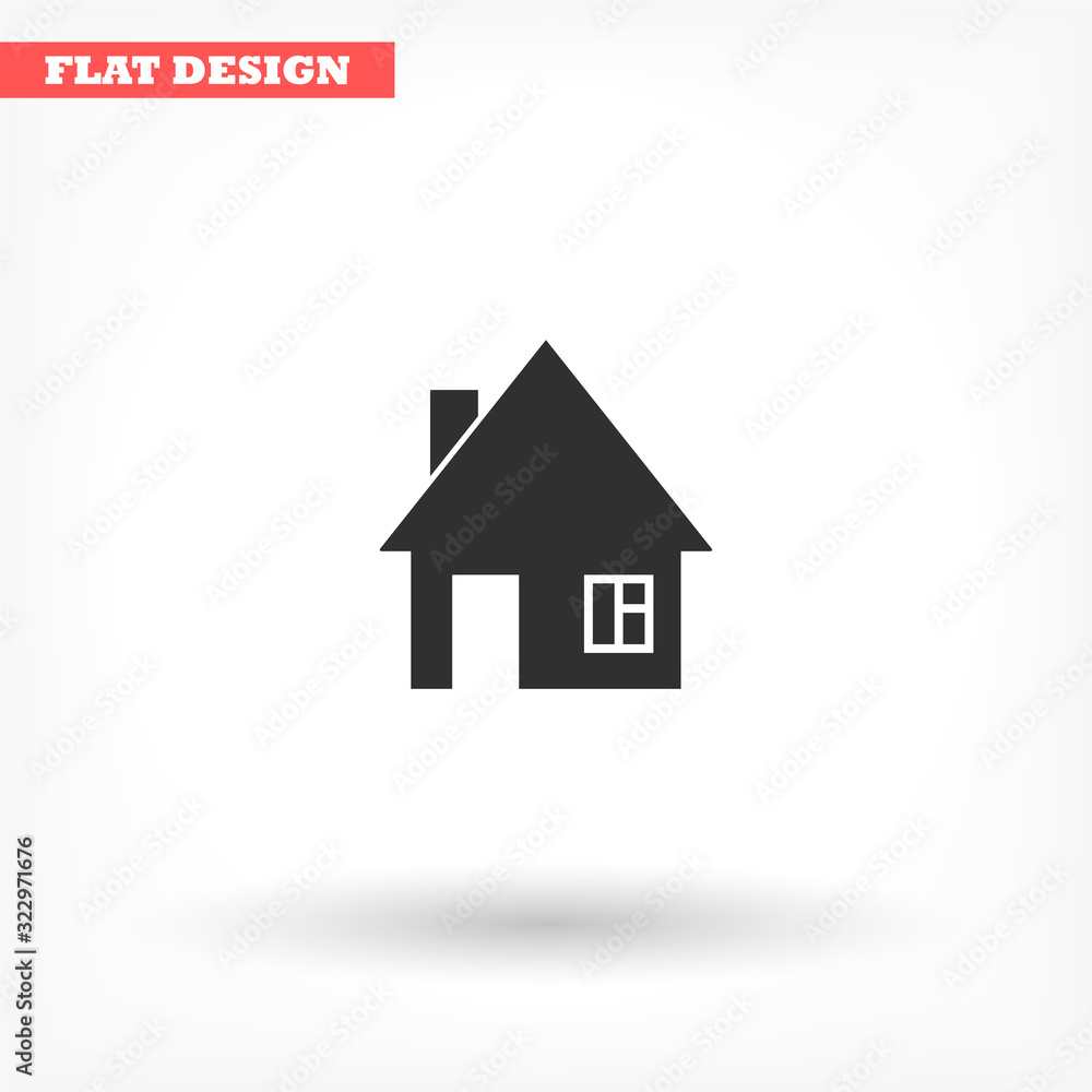 House vector icon , lorem ipsum Flat design House vector icon , lorem ipsum Flat design