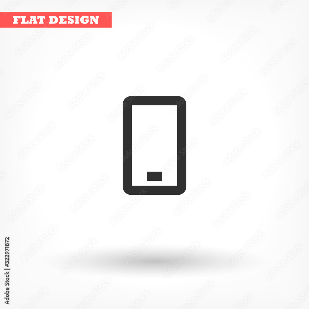 Phone vector icon , lorem ipsum Flat design Phone vector icon , lorem ipsum Flat design