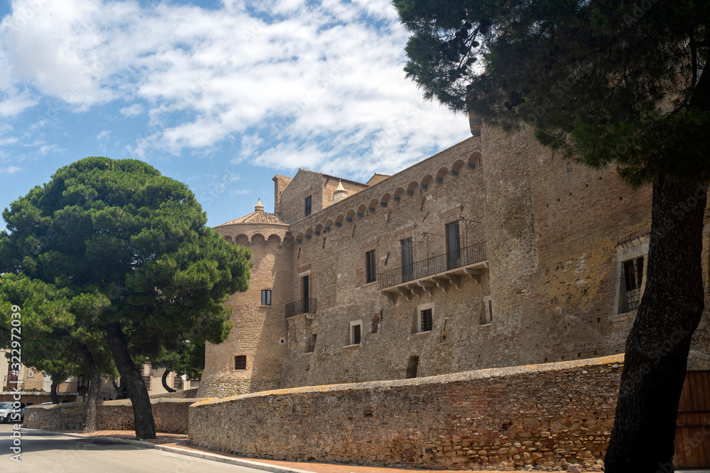 Serracapriola, historic town in Apulia