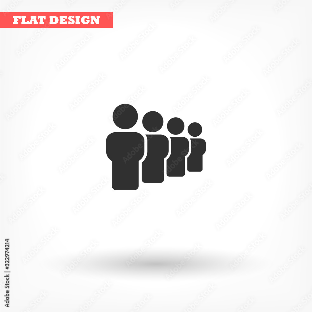 Vector people icon design 10 eps illustration