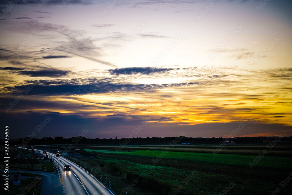 Naklejka premium Sonnenaufgang