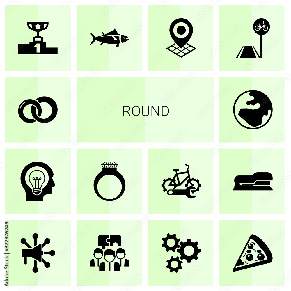 14 round filled icons set isolated on white background. Icons set with rings, Creative people, diamond ring, globe, competition, tuna, Geo Targeting, bicycle lane, Advertising Networks icons. 14 round filled icons set isolated on white background. Icons set with rings, Creative people, diamond ring, globe, competition, tuna, Geo Targeting, bicycle lane, Advertising Networks icons.