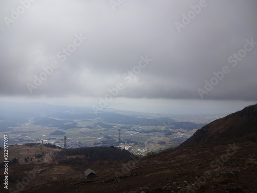 фотография The view of Ibuki Mountain in Japan