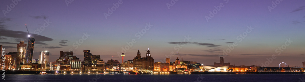 Iconic Liverpool Skyline