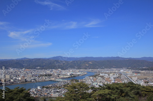 五台山から見た高知市街 © stingzero