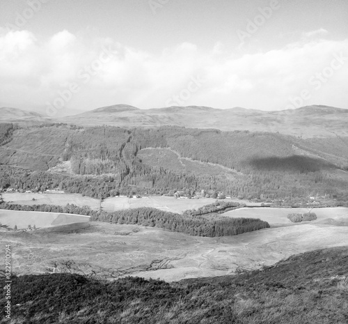 winter mountain landscape