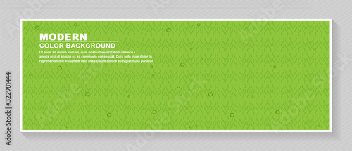 Abstract pattern background with green color