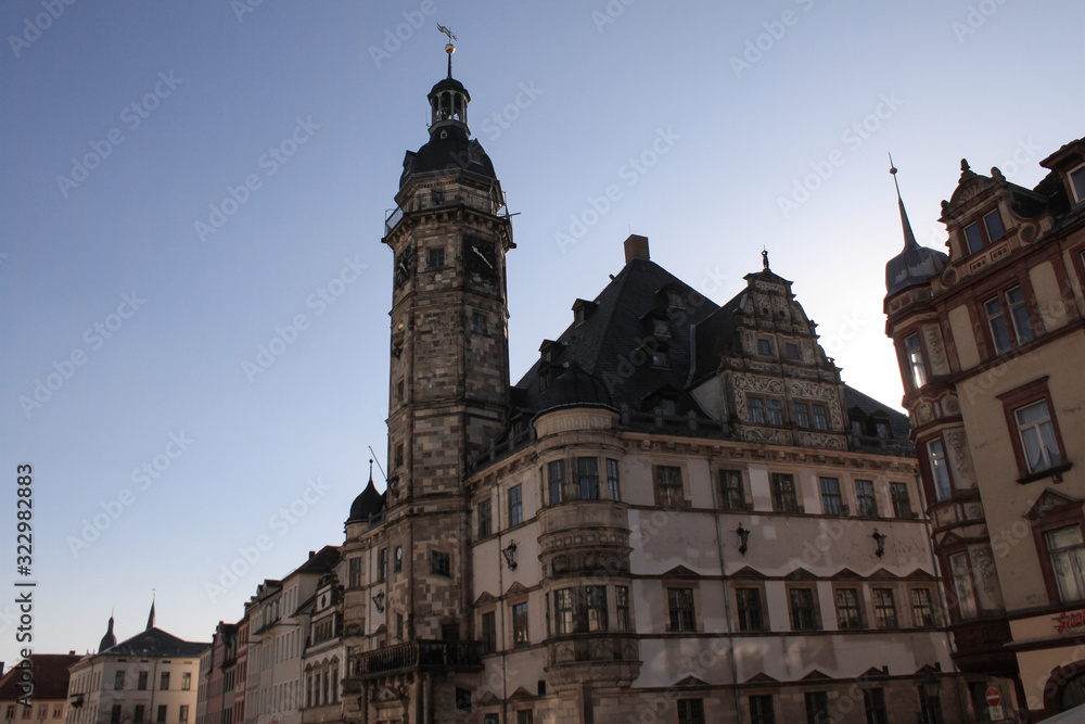 Renaissance-Rathaus in Altenburg