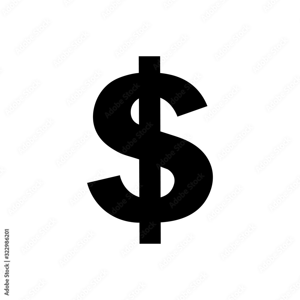 Dollar outline icon. Symbol, logo illustration for mobile concept and web design. Dollar outline icon. Symbol, logo illustration for mobile concept and web design.