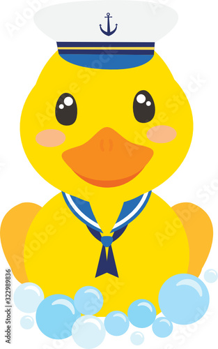 Yellow Ducky Sailor