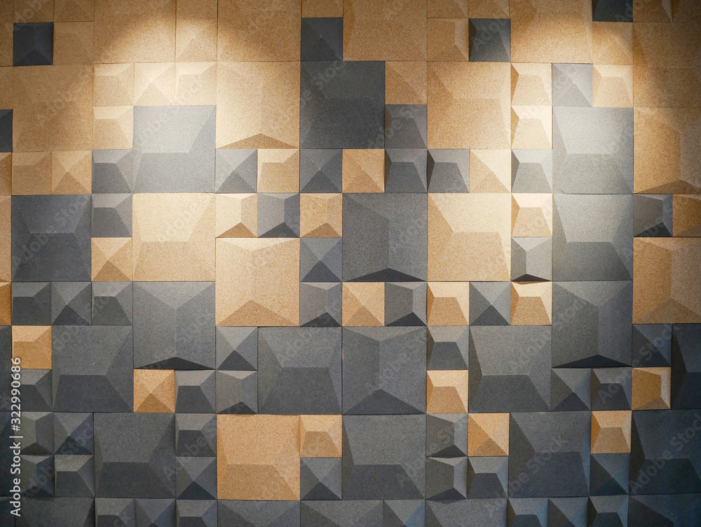 three-dimensional square tiles for interior decoration three-dimensional square tiles for interior decoration