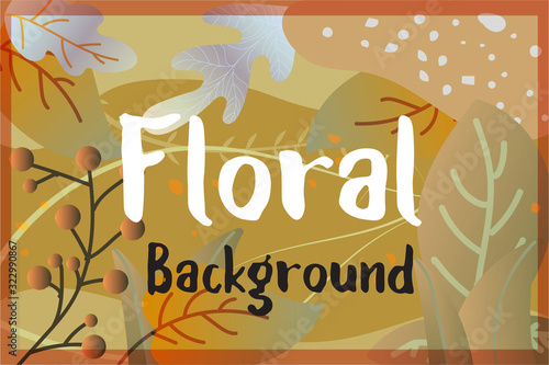 Background Nature Floral design for cosmetics, perfume, beauty care products. Can be used as greeting card, wedding invitation