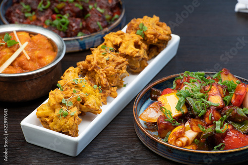 Indian food - deep fried onion 