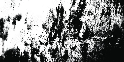 Wallpaper Mural Rough black and white texture vector. Distressed overlay texture. Grunge background. Abstract textured effect. Vector Illustration. Black isolated on white background. EPS10. Torontodigital.ca