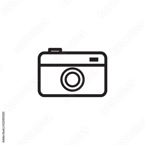 Camera icon vector design template