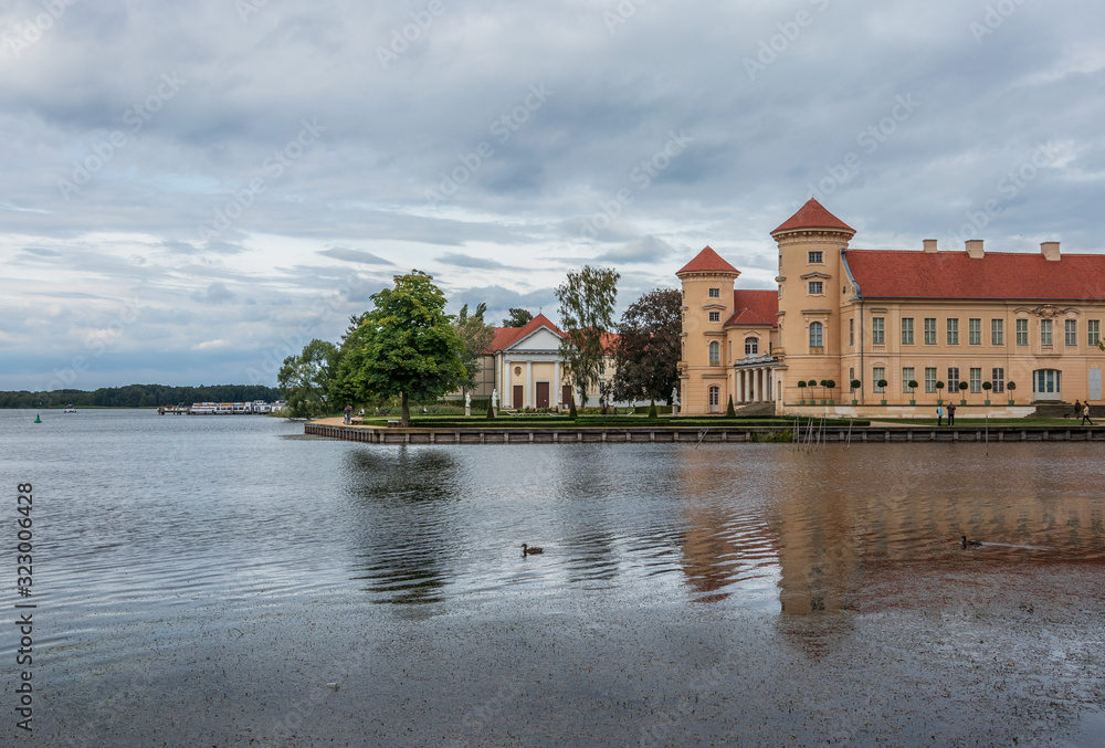 Obraz premium Rheinsberg Palace is a castle in Brandenburg, Germany.