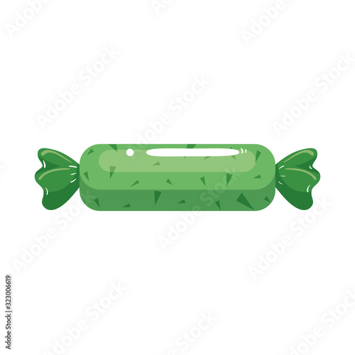 candy in wrap isolated icon vector illustration design